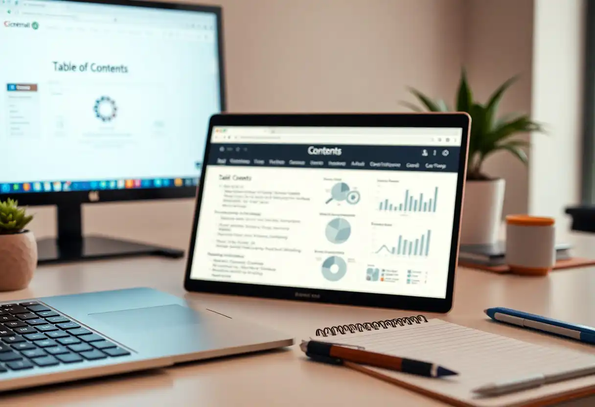 Table of Contents SEO: A Guide