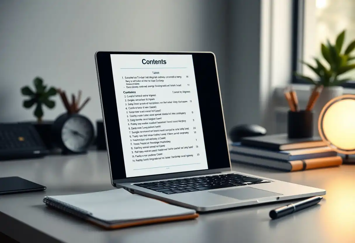 Table of Contents