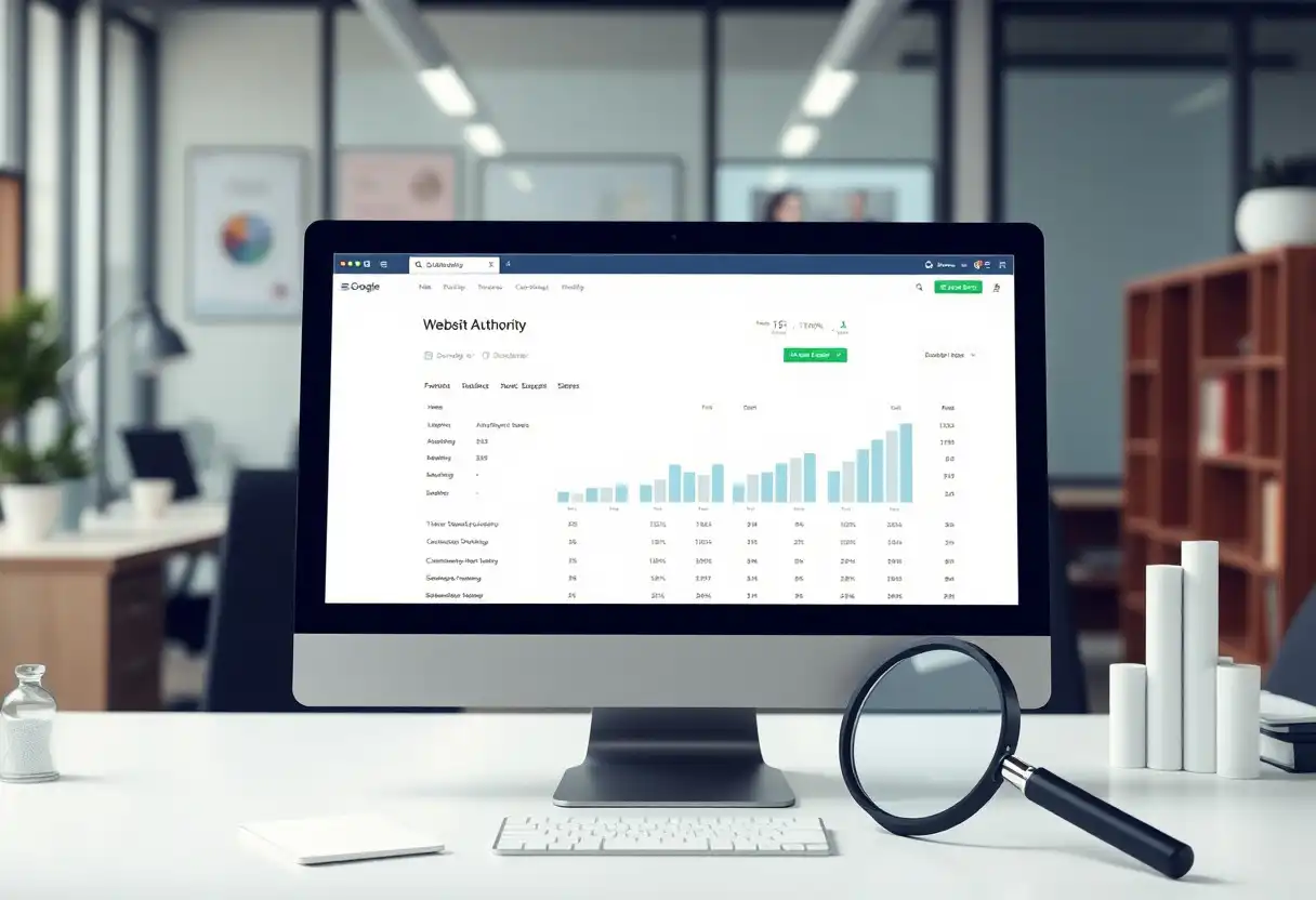Website Authority Checker — Rank Authority Dashboard
