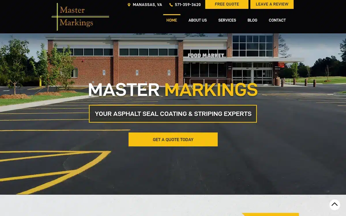 mastermarkings.com homepage